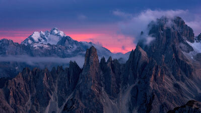 دانلود والپیپر منظره کوهستانی Mountain Landscape Scenery