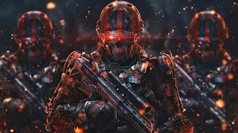دانلود والپیپر سربازان جمجمه علمی تخیلی Skull Soldiers Sci-Fi