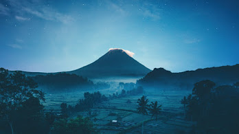 دانلود والپیپر منظره طبیعت آتشفشان Volcano Nature Landscape Scenery