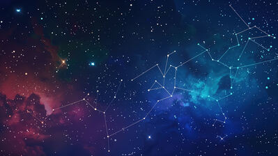 دانلود والپیپر صورت‌های فلکی Constellation Stars Space