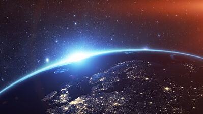 دانلود والپیپر زمین از فضا Earth Space