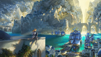 دانلود والپیپر لوکس League of Legends Lux LoL Demacia LoR Landscape Scenery