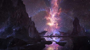 دانلود والپیپر آسمان شب پرستاره Night Sky Stars Scenery