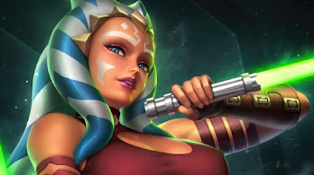 دانلود والپیپر اهسوکا تانو Ahsoka Tano Star Wars Lightsaber
