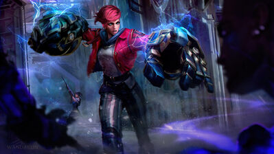 دانلود پوستر Arcane Vi Netflix League of Legends
