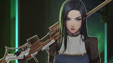 دانلود والپیپر کیتلین آرکین LoL Caitlyn Arcane Series Art