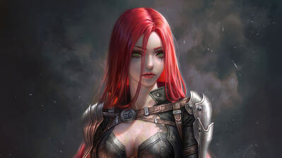 دانلود والپیپر کاترینا League of Legends Katarina Art