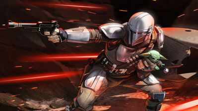 دانلود والپیپر ماندلورین گروگو Mandalorian Grogu