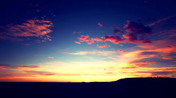 دانلود والپیپر افق غروب خورشید Sunset Sky Horizon