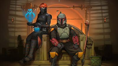 دانلود پوستر کتاب بابا فتل و فورتنایت The Book of Boba Fett Fortnite