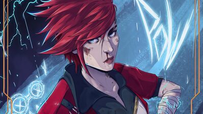 دانلود والپیپر وی آرکین League of Legends Vi Arcane