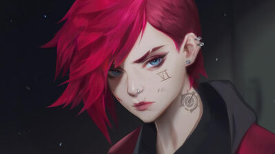 دانلود والپیپر وی آرکین نت‌فلیکس Vi Arcane Netflix LoL Art