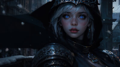 دانلود والپیپر Ashe لول League of Legends