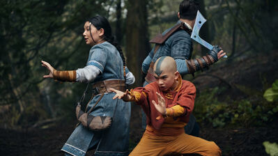 دانلود پوستر آواتار آخرین بادافزار نت فلیکس Avatar The Last Airbender