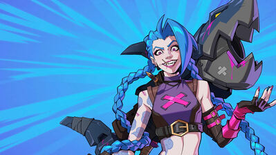 دانلود والپیپر جینکس از بازی 2XKO Jinx 2XKO