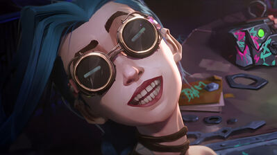 دانلود والپیپر جینکس آرکین Jinx Arcane Series