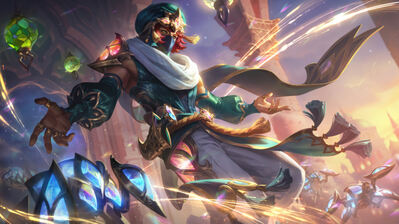 دانلود والپیپر مالزهر اسکین Fatebreaker League of Legends Malzahar Fatebreaker Skin LoL Splash Art