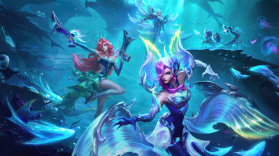 دانلود والپیپر مورگانا و میس فورچون و کایل لیگ آو لجندز Morgana Miss Fortune Kayle LoL
