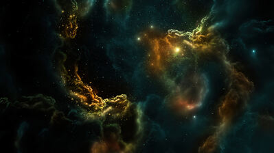 دانلود والپیپر سحابی کهکشانی Nebula Galaxy Space