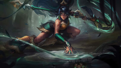 دانلود والپیپر نیدالی لول Nidalee LoL Wild Rift Splash Art