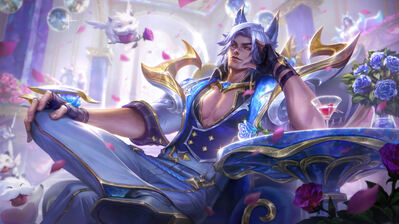 دانلود والپیپر ست Crystal Rose LoL Sett Crystal Rose Skin LoL WR Splash Art
