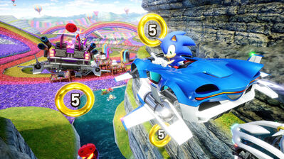 دانلود والپیپر سونیک ریسینگ کراسورلدز سونیک Sonic Racing Crossworlds Sonic