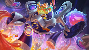 دانلود والپیپر اسپلش آرت Space Groove Rumble از لیگ آف لجندز Space Groove Rumble LoL Splash Art