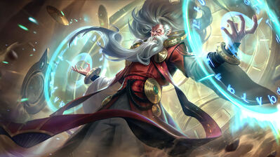 دانلود والپیپر زیلیان LoL WR Zilean LoL WR Splash Art