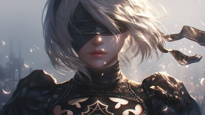 دانلود والپیپر ۲B نیئر اتوماتا Nier Automata
