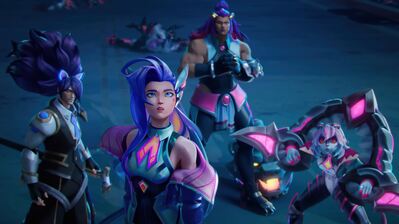 دانلود والپیپر سینماتیک انیما اسکاد سرافین یاسو بریار لول Anima Squad Seraphine Yasuo Briar Illaoi LoL Cinematic