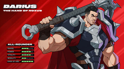 دانلود والپیپر Darius 2XKO Stats
