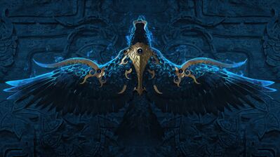 دانلود والپیپر دیابلو ۴ اسپیریت‌بورن عقاب Diablo IV Spiritborn Eagle