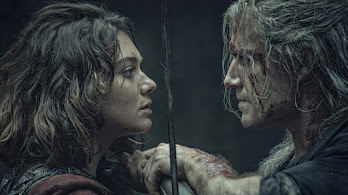 دانلود والپیپر گرالت و رنفری ویچر نتفلیکس Geralt vs Renfri The Witcher Netflix
