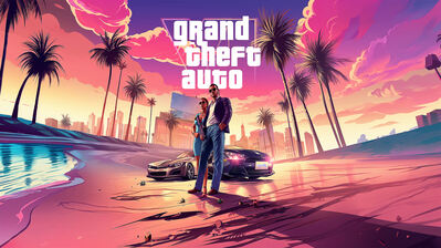 دانلود والپیپر بازی GTA 6 Grand Theft Auto 6 Game | جی تی ای شیش یعنی توی خیال خودت یه کینگپینی؛ توی واقعیت اما هنوز جرات نداری از یه فروشنده آنلاین بپرسی 'کجاست سفارشم'.