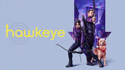 دانلود پوستر هاکی Hawkeye Disney+ Series Clint Barton Kate Bishop