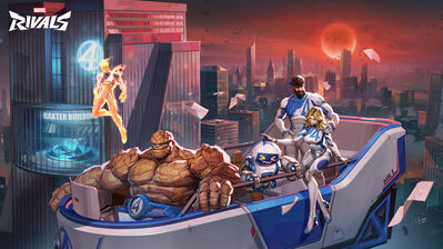 دانلود پوستر مارول ریوالز فانتستیک ۴ Marvel Rivals Fantastic 4