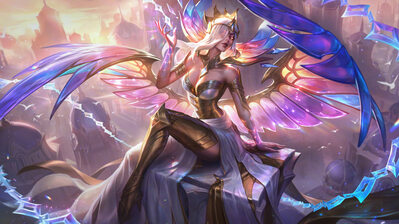 دانلود والپیپر مورگانا لول Morgana Veiled Lady Prestige Skin LoL