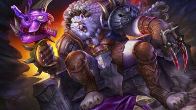 دانلود والپیپر رنگر خازیکس هد لول Rengar Kha'Zix Head LoL