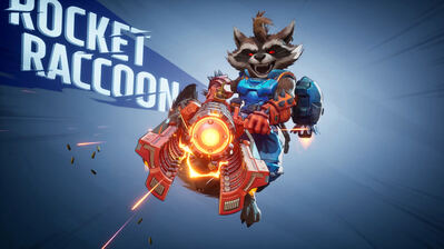 دانلود والپیپر راکت راکون Marvel Rivals