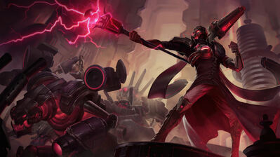 دانلود والپیپر ویکتور کریتور اسکین جدید لول Viktor Creator Skin New LoL Rework Splash Art