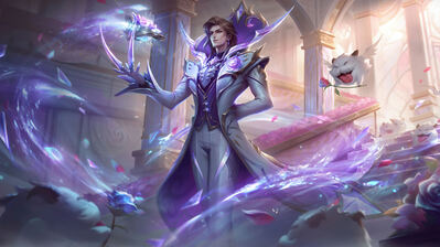 دانلود والپیپر ولادیمیر Crystal Rose LoL Vladimir Crystal Rose Skin LoL Wild Rift