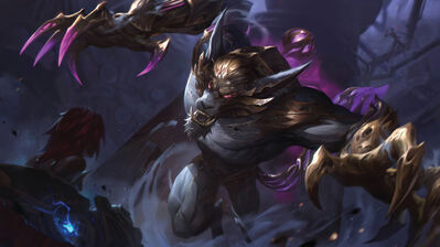 دانلود والپیپر وارویک وندر آرکین سریال لول Warwick Vander Arcane Series Skin LoL