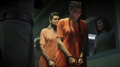 دانلود والپیپر لوسیا از جی تی ای ۶ GTA 6 Lucia Caminos Prison
