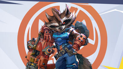 دانلود والپیپر راکون راکت مارول ریوالز Rocket Raccoon Marvel Rivals