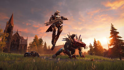 دانلود والپیپر استیل هانترز هارتبریکر فنریس Steel Hunters Heartbreaker Fenris