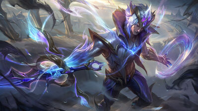 دانلود والپیپر ویگو داونبرینگر LoL WR Viego Dawnbringer Skin LoL WR Splash Art