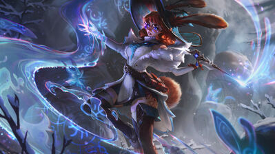 دانلود والپیپر آرورا LoL Aurora Splash Art LoL