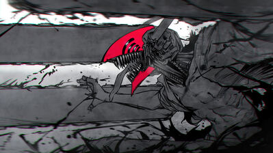 دانلود والپیپر دن جی چینساو من هایبرید فرم Denji Chainsaw Man Hybrid Form