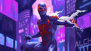 دانلود والپیپر مرد عنکبوتی ۲۰۹۹ Spider-Man 2099 Art