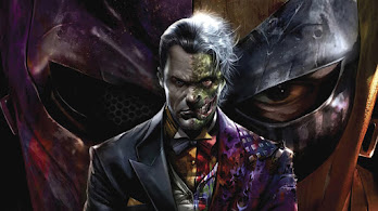 دانلود والپیپر تو فیس و دث‌استروک DC Supervillains